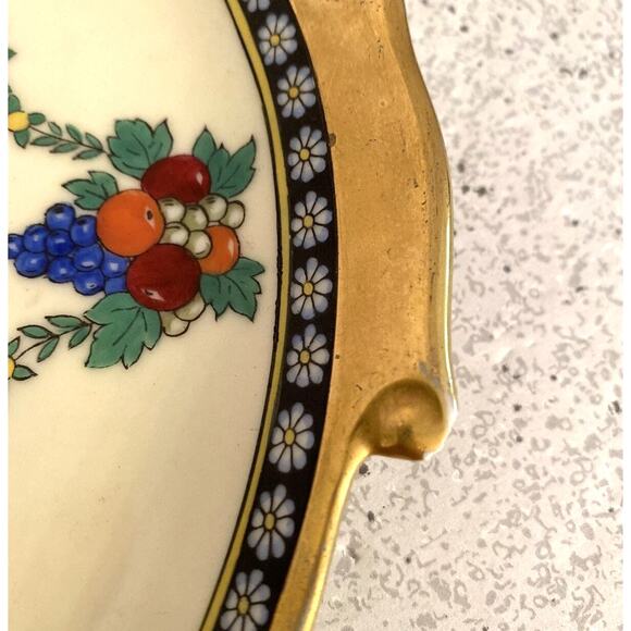 Noritake Porcelain Art Deco Style Serving Tray - Picture 9 of 9